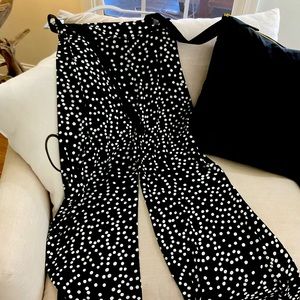 These black and white polka dots are the cutest. Very long  size 10